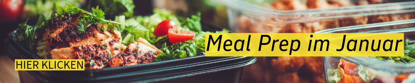Meal Prep im Januar